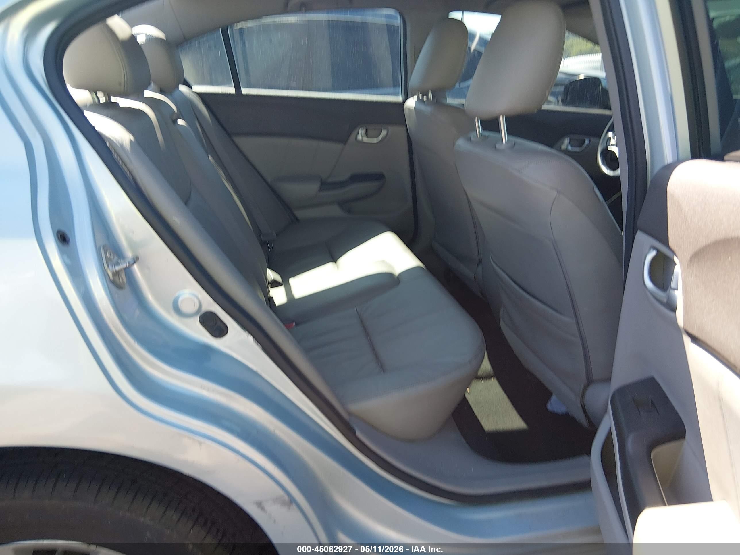 2012 Honda Civic Ex-l Blue vin: 2HGFB2F93CH514108