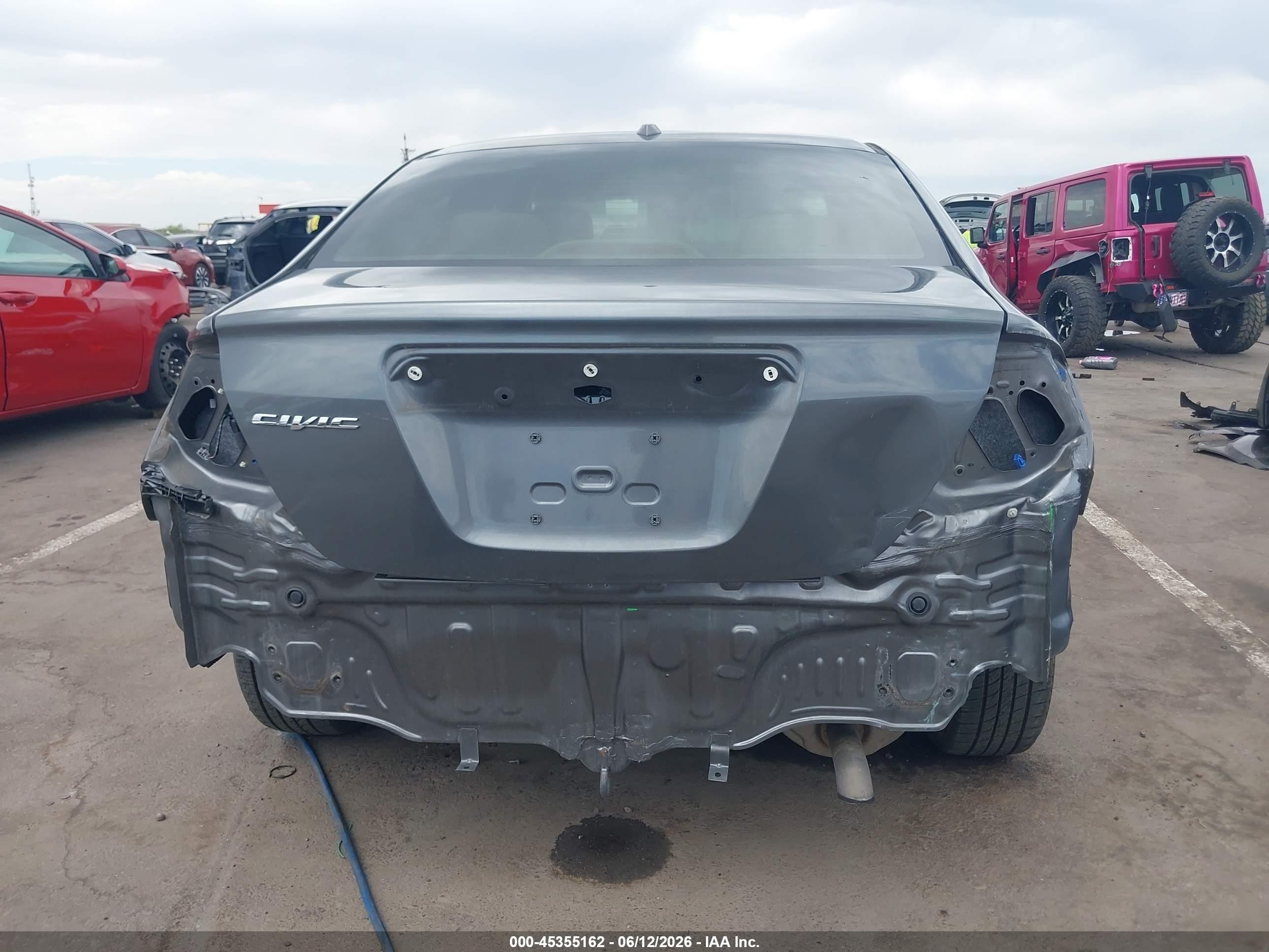 2012 Honda Civic Ex-l Gray vin: 2HGFB2F93CH515646