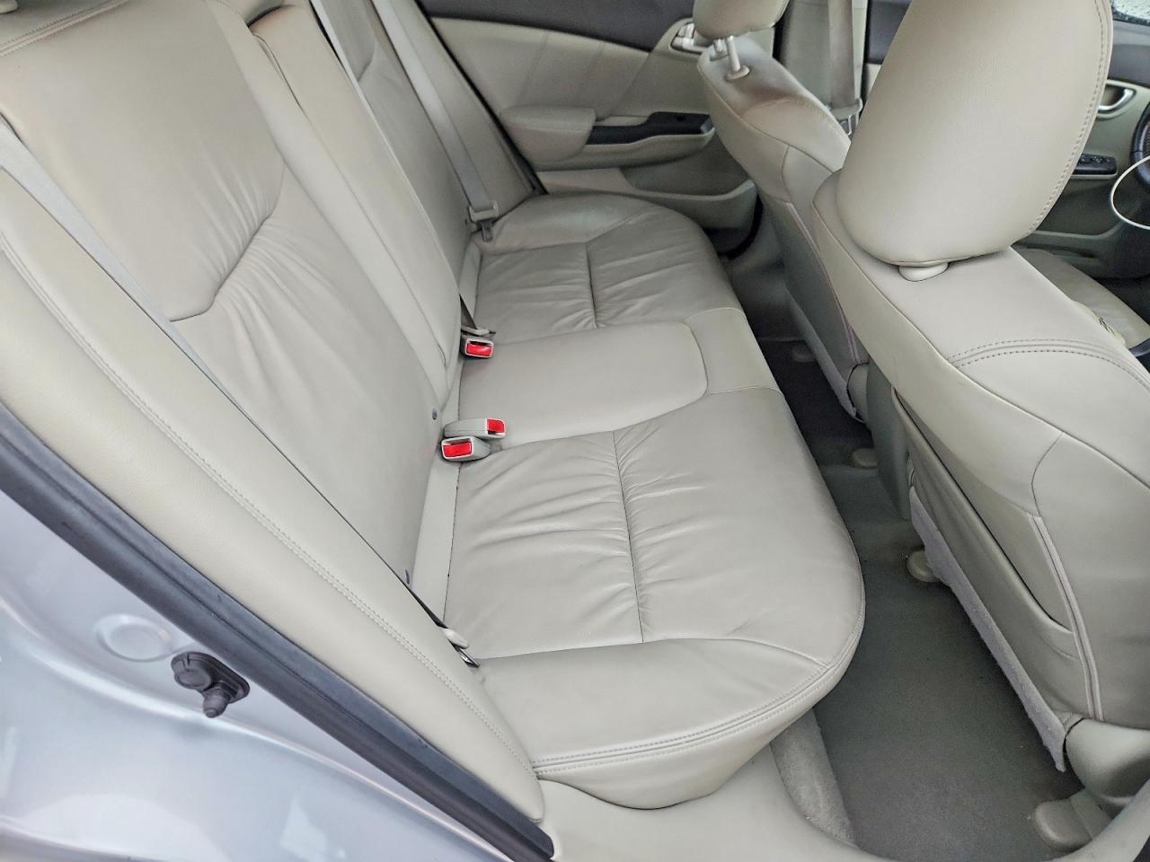 2012 Honda Civic Exl Silver vin: 2HGFB2F93CH523312