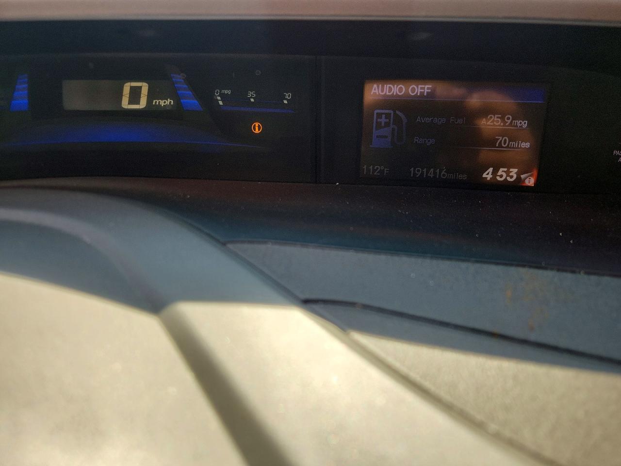 2012 Honda Civic Exl Blue vin: 2HGFB2F93CH548646