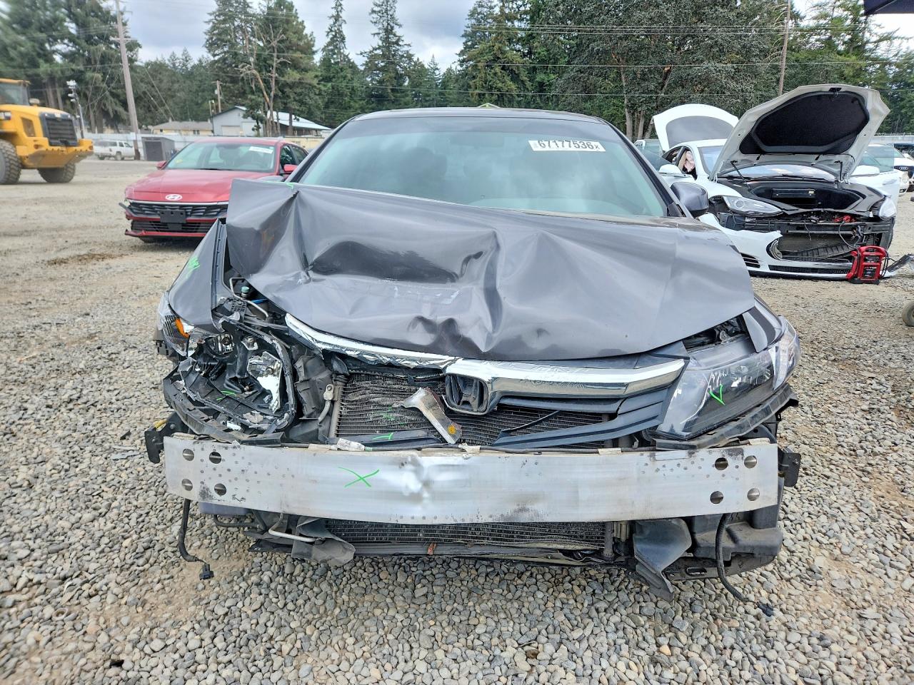 2012 Honda Civic Exl Gray vin: 2HGFB2F93CH590864