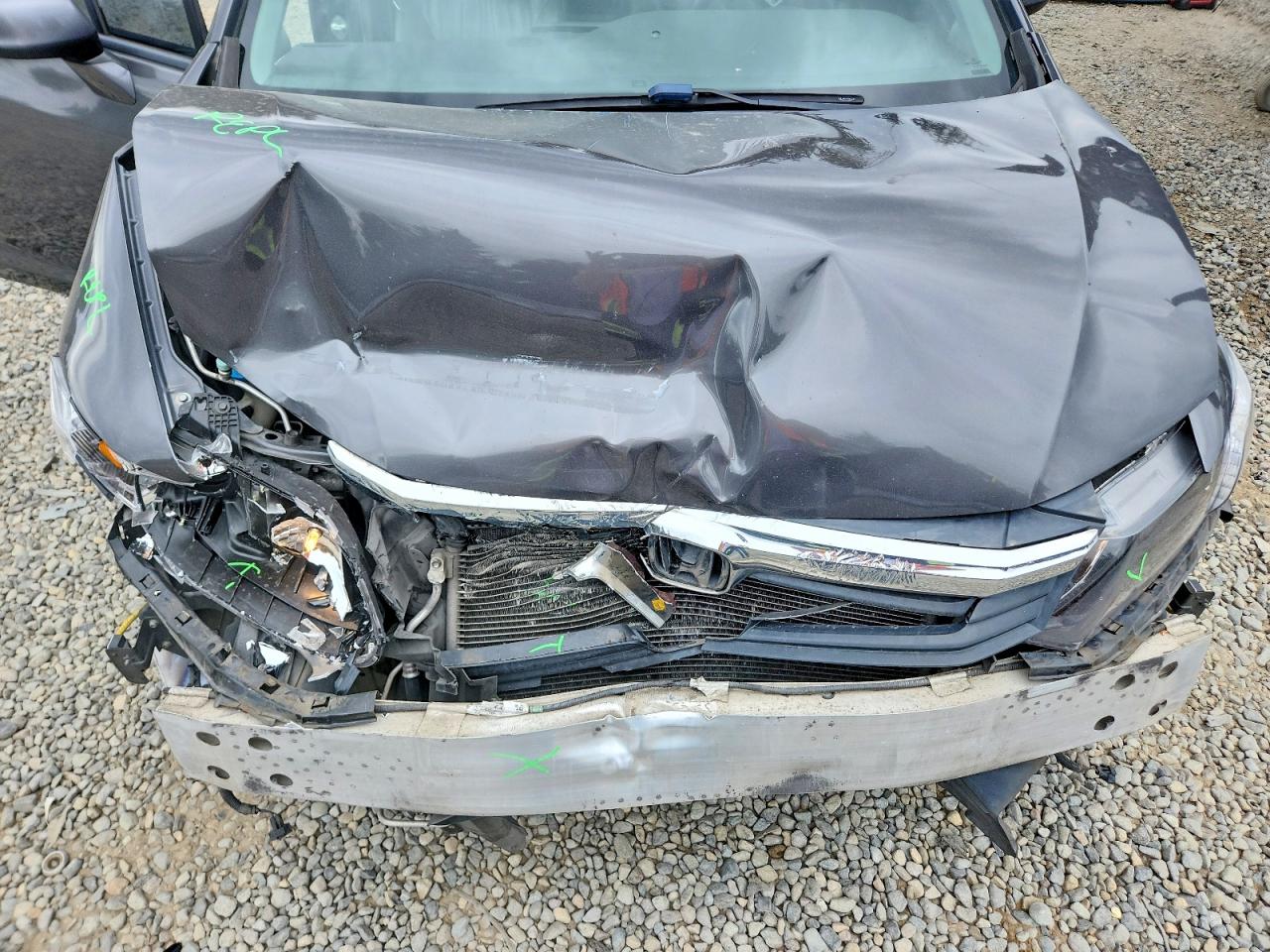 2012 Honda Civic Exl Gray vin: 2HGFB2F93CH590864