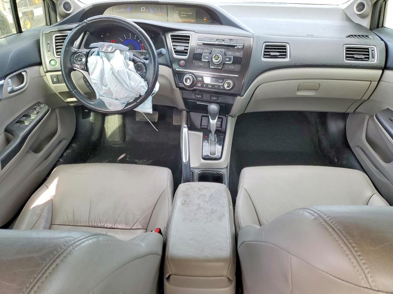 2013 Honda Civic Exl Gray vin: 2HGFB2F93DH521075