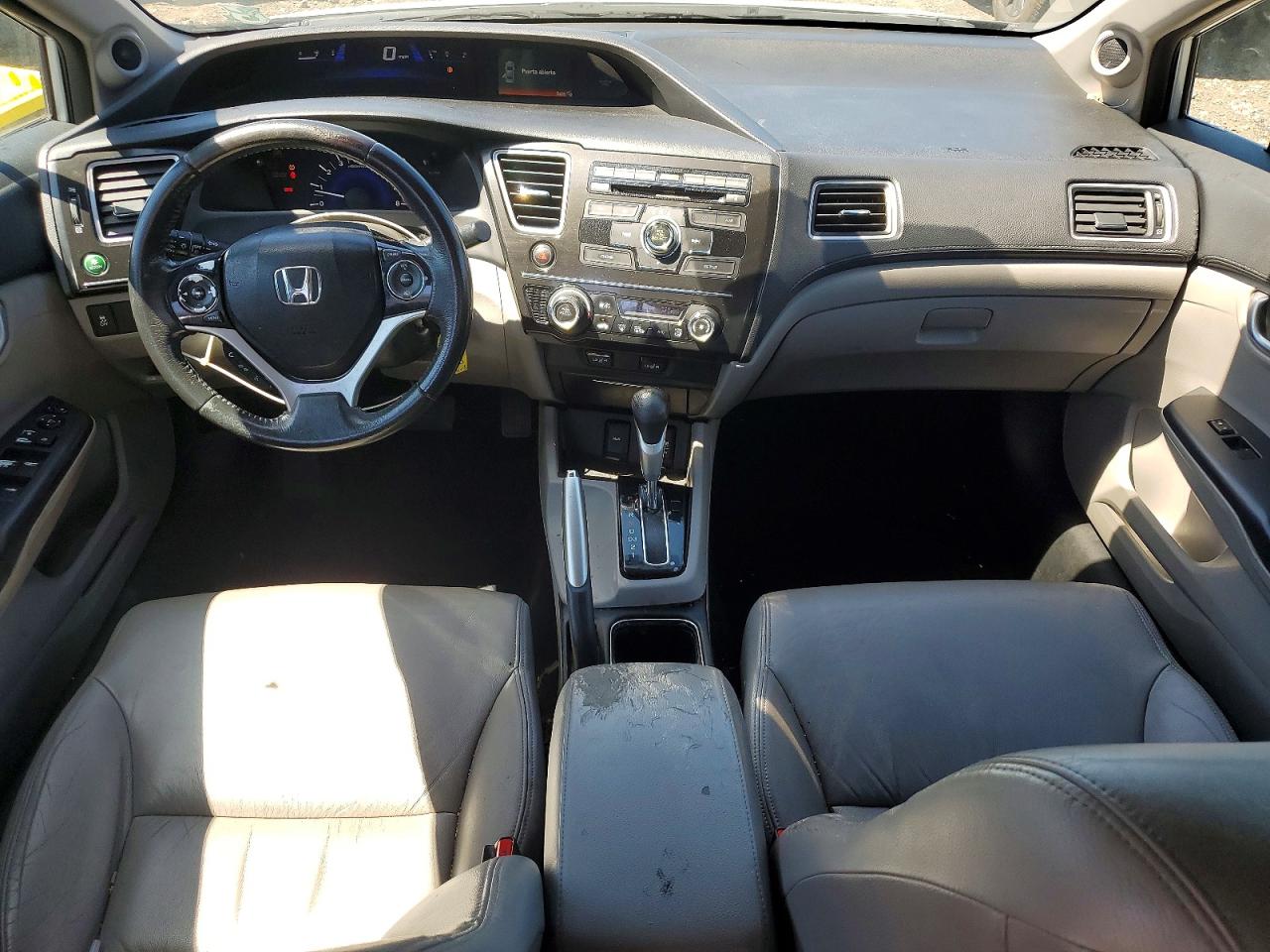2013 Honda Civic Exl Silver vin: 2HGFB2F93DH529712