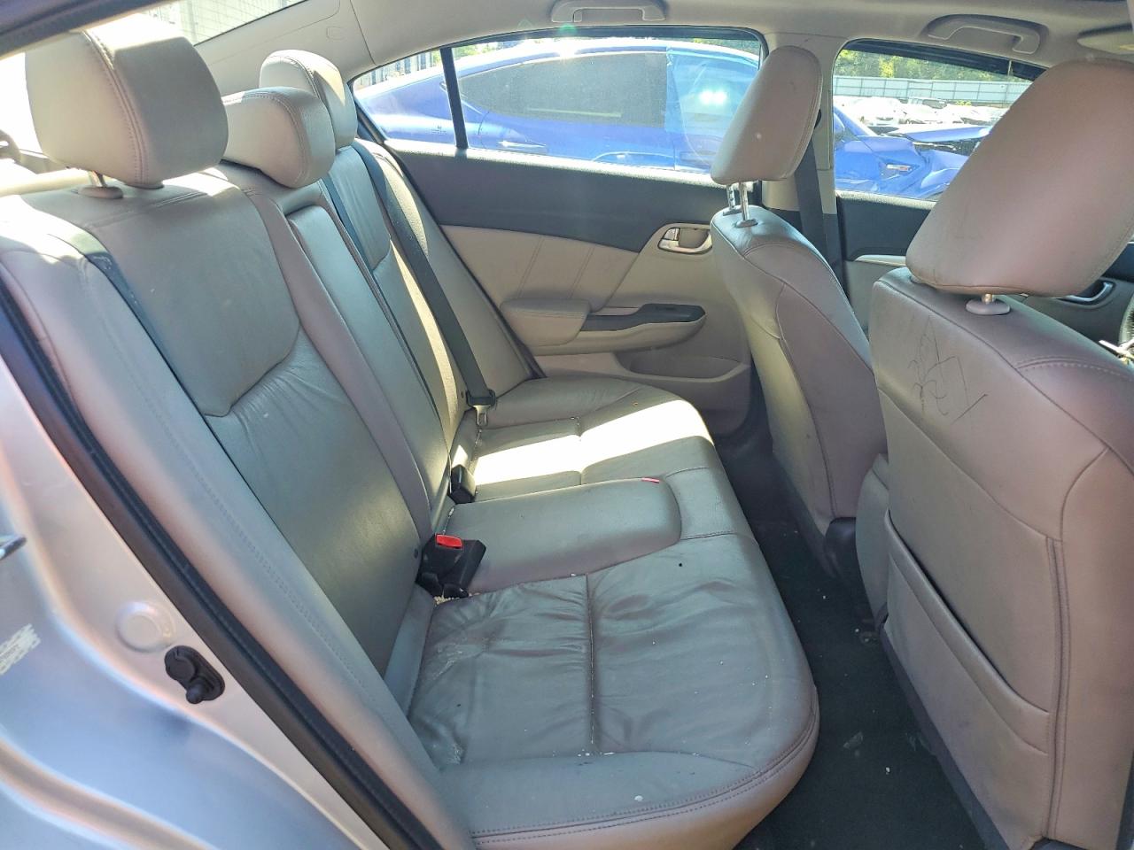 2013 Honda Civic Exl Silver vin: 2HGFB2F93DH529712