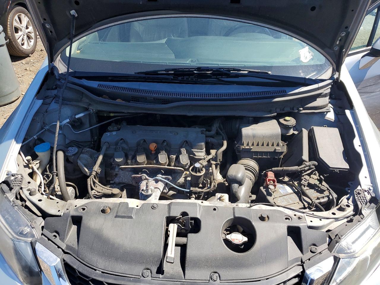 2013 Honda Civic Exl Silver vin: 2HGFB2F93DH529712