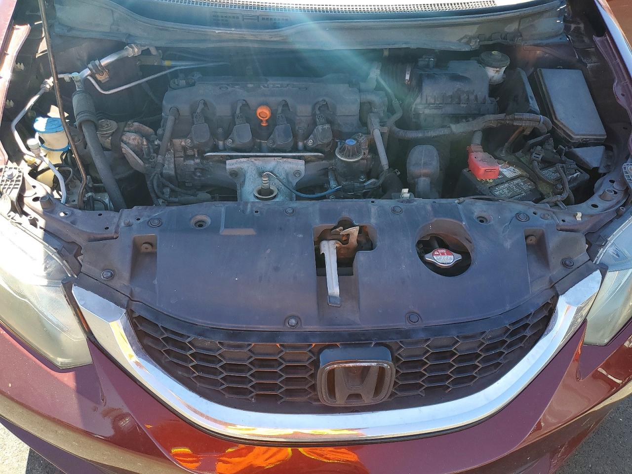 2014 Honda Civic Exl Красный vin: 2HGFB2F93EH516945