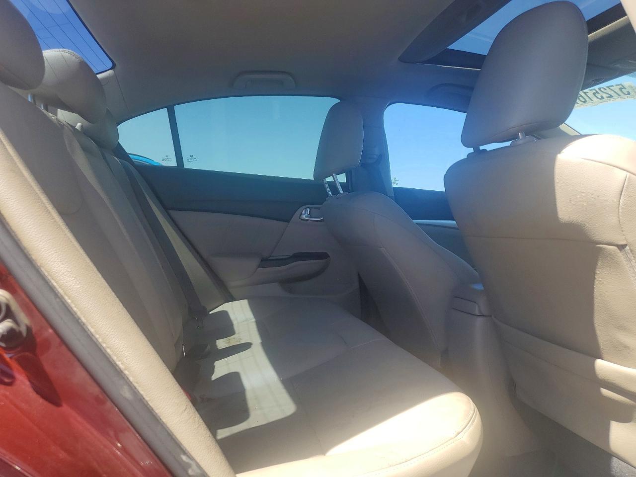 2014 Honda Civic Exl Красный vin: 2HGFB2F93EH516945
