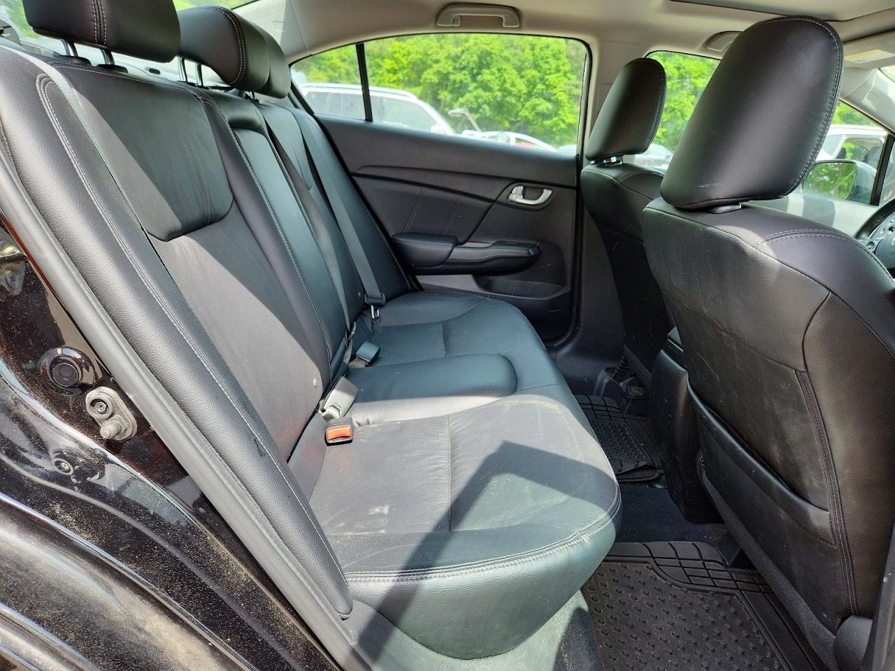 2015 Honda Civic Exl Black vin: 2HGFB2F93FH515327