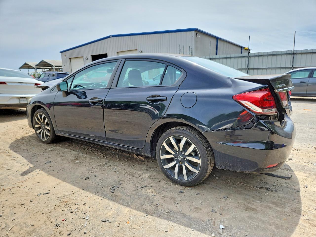 2015 Honda Civic Exl Black vin: 2HGFB2F93FH515327