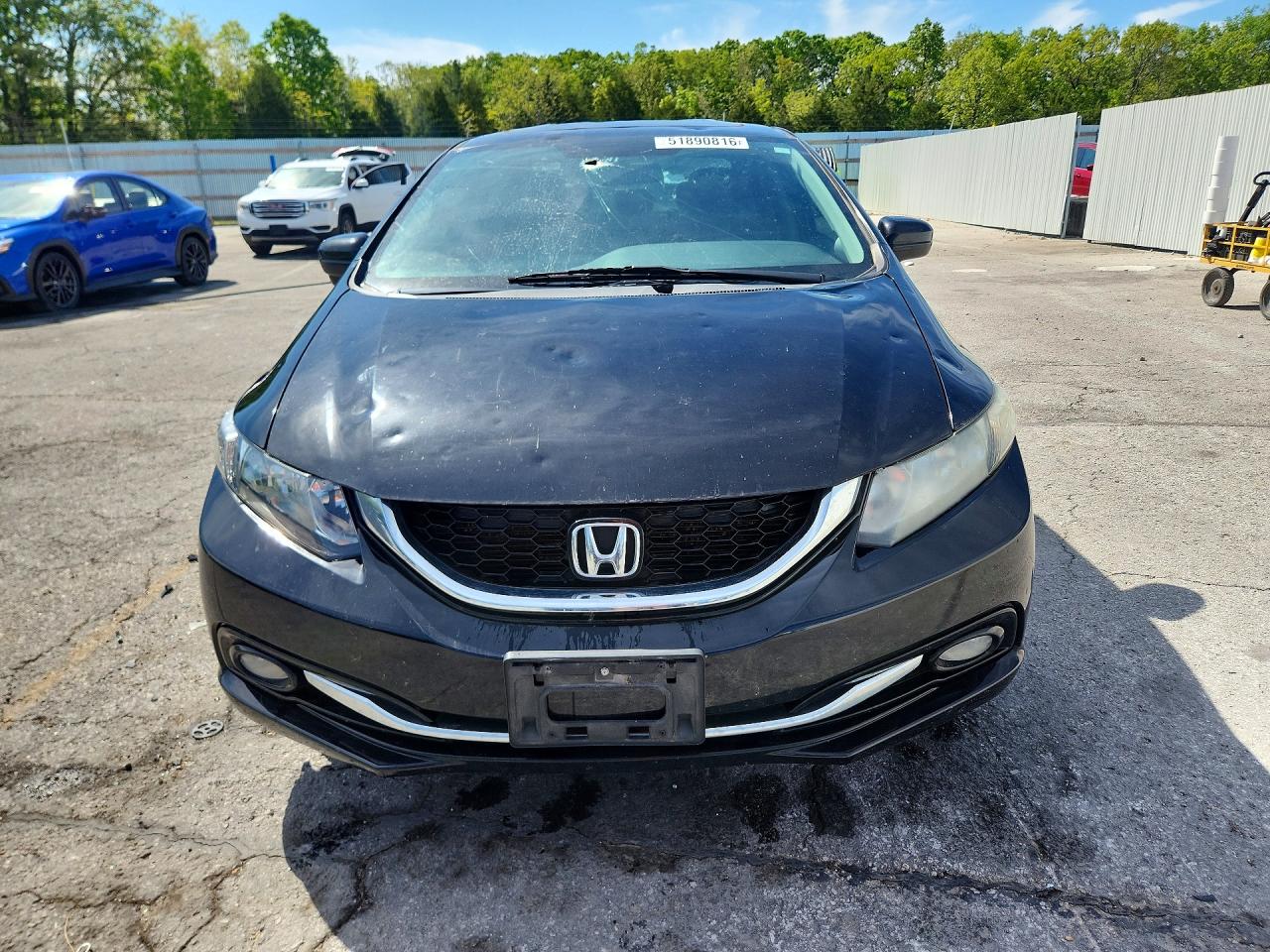 2015 Honda Civic Exl Black vin: 2HGFB2F93FH553575