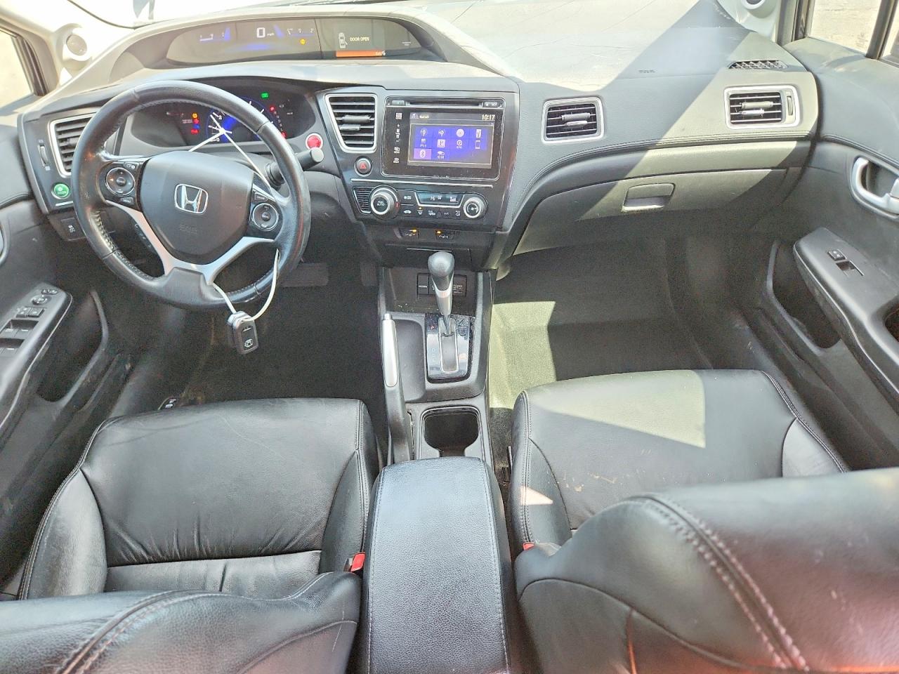 2015 Honda Civic Exl Black vin: 2HGFB2F93FH553575