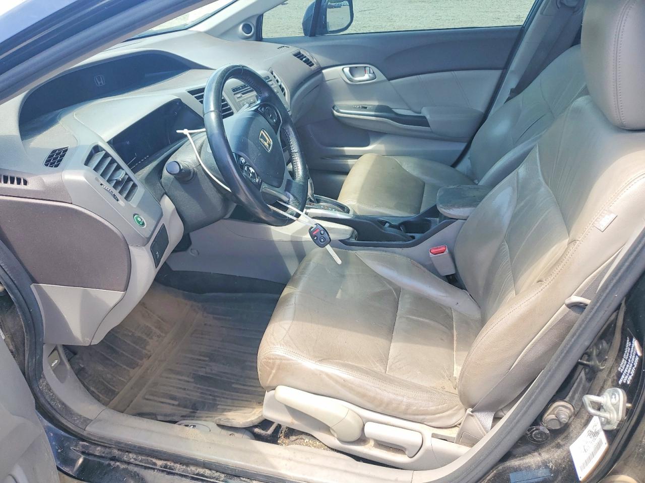 2012 Honda Civic Exl Черный vin: 2HGFB2F94CH519835