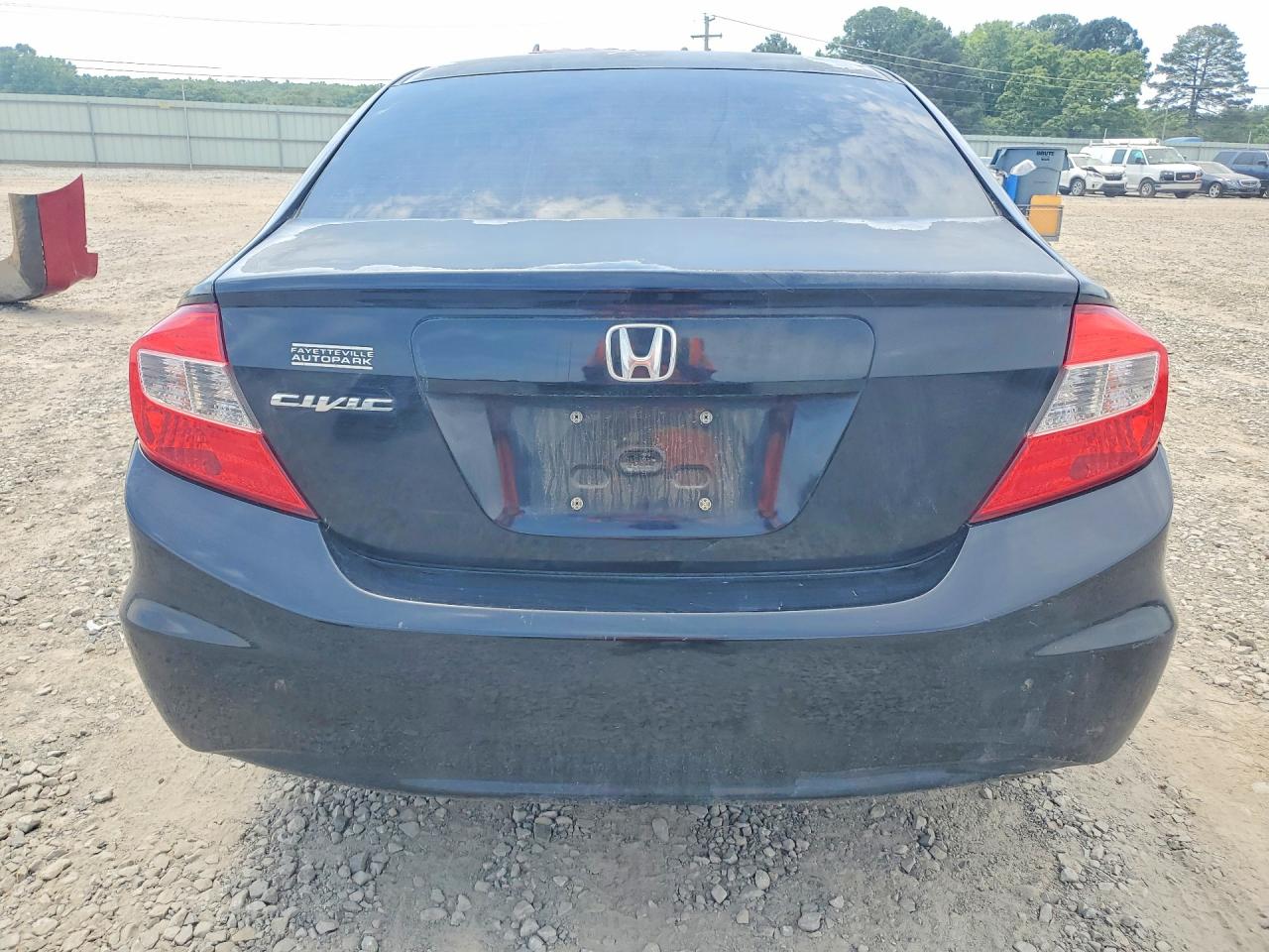 2012 Honda Civic Exl Черный vin: 2HGFB2F94CH519835