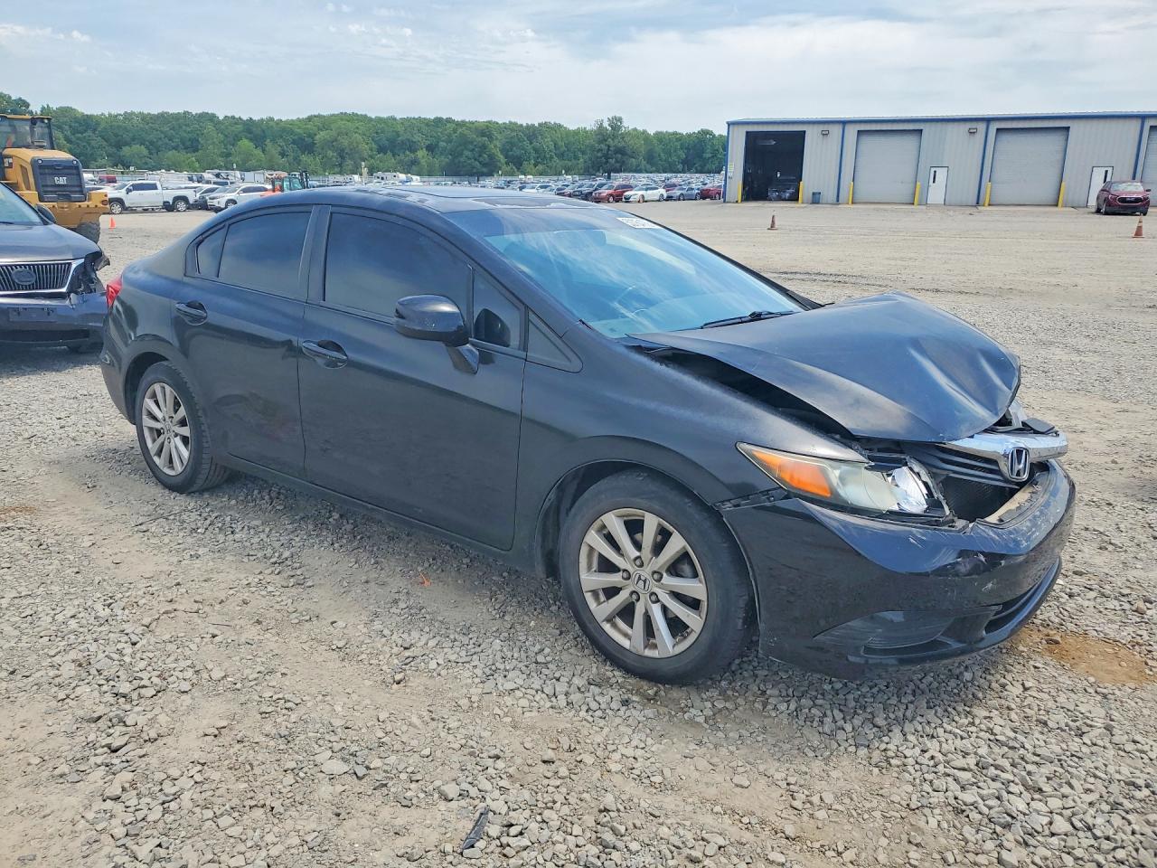 2012 Honda Civic Exl Черный vin: 2HGFB2F94CH519835