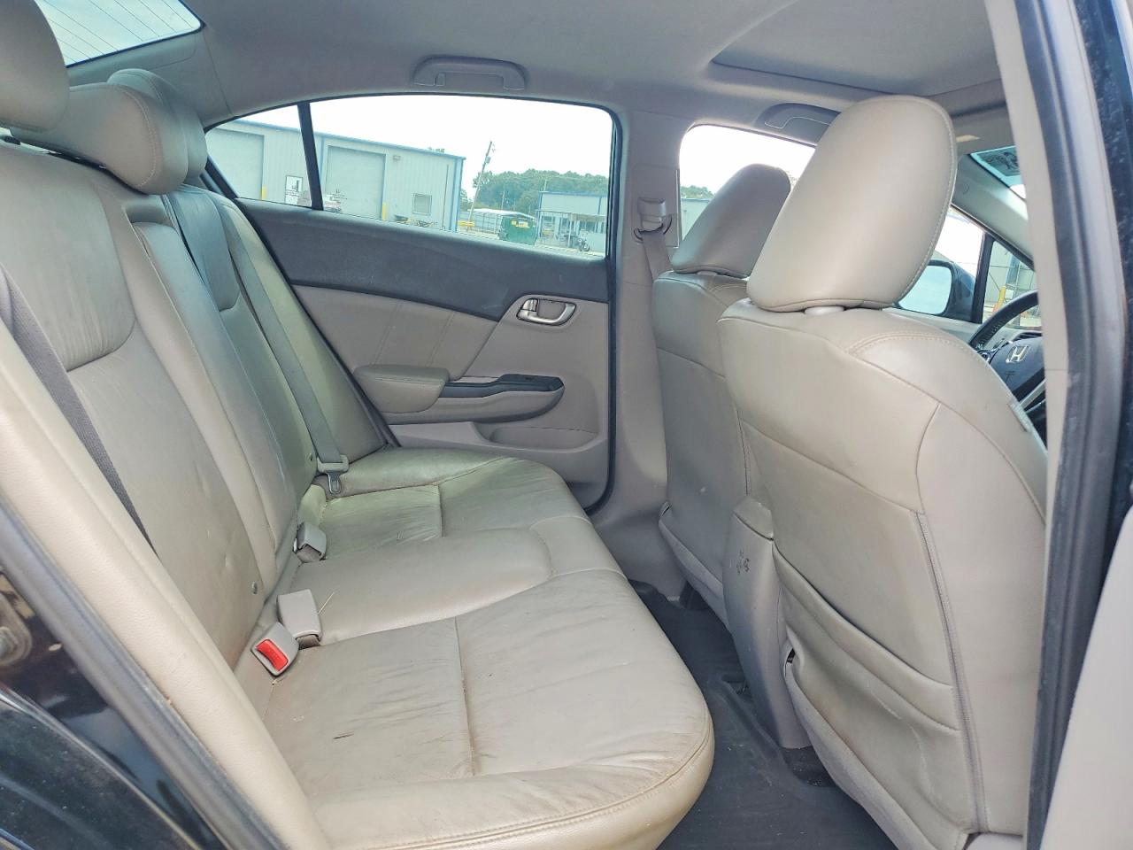 2012 Honda Civic Exl Черный vin: 2HGFB2F94CH519835