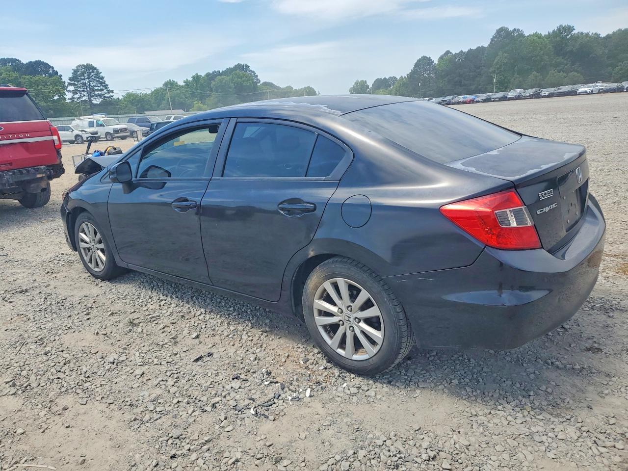 2012 Honda Civic Exl Черный vin: 2HGFB2F94CH519835