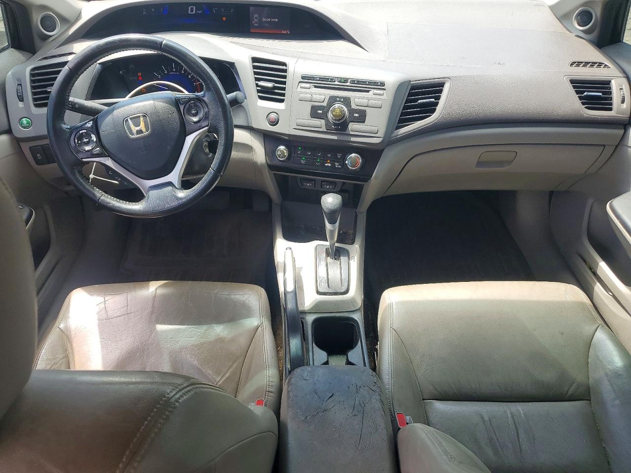 2012 Honda Civic Exl Черный vin: 2HGFB2F94CH519835