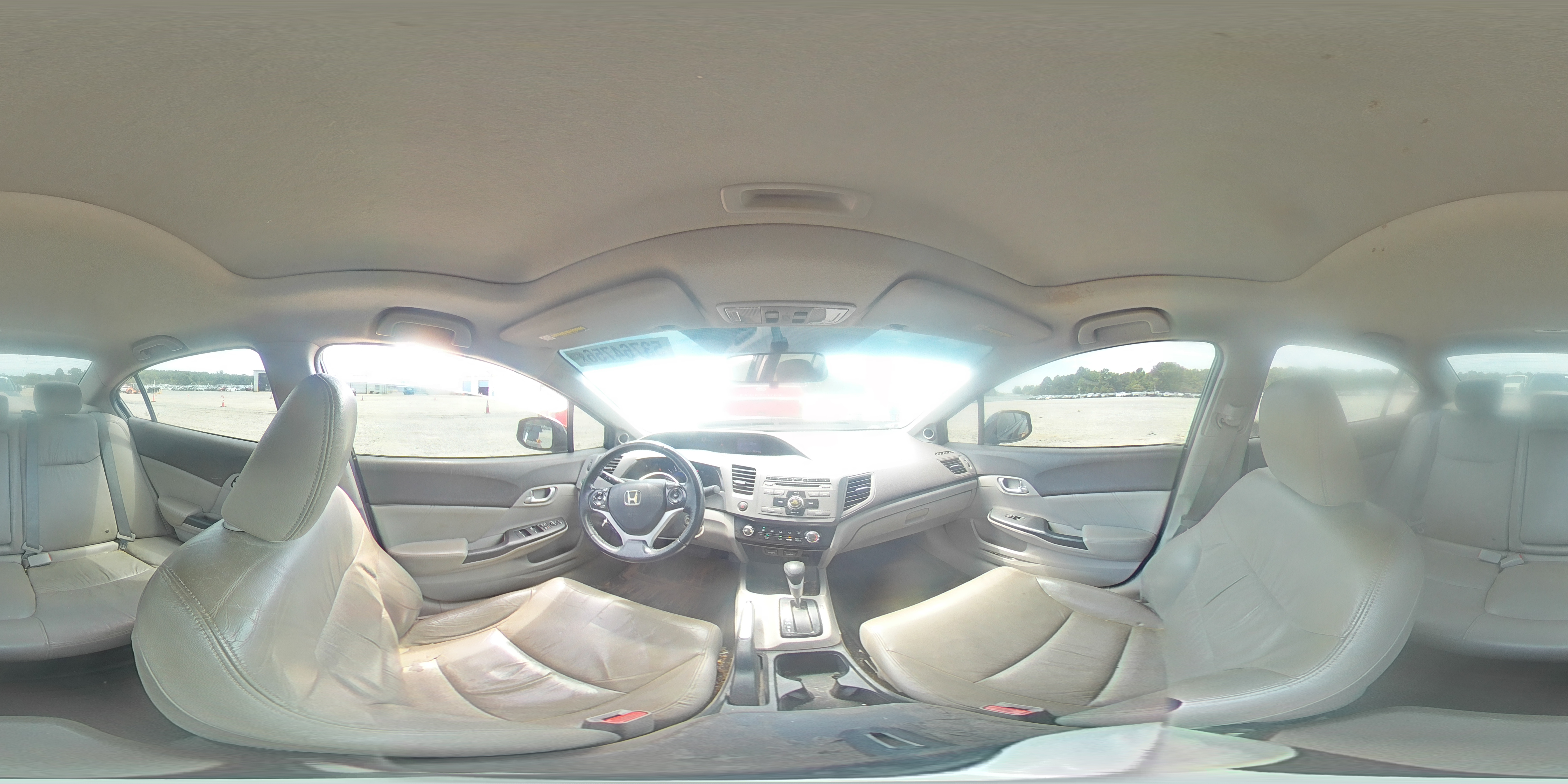 2012 Honda Civic Exl Черный vin: 2HGFB2F94CH519835