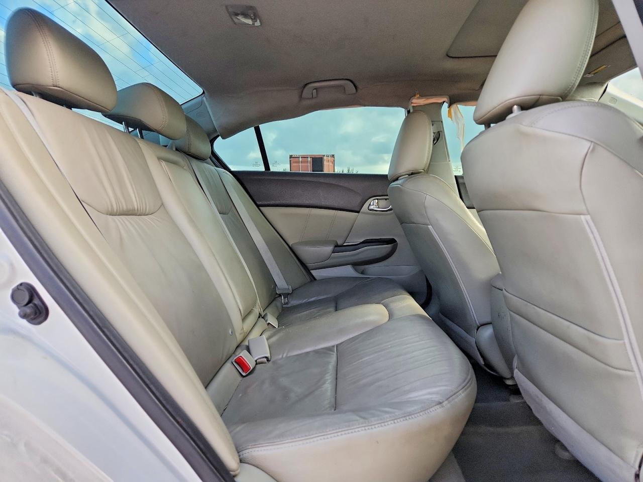 2012 Honda Civic Exl White vin: 2HGFB2F94CH524436