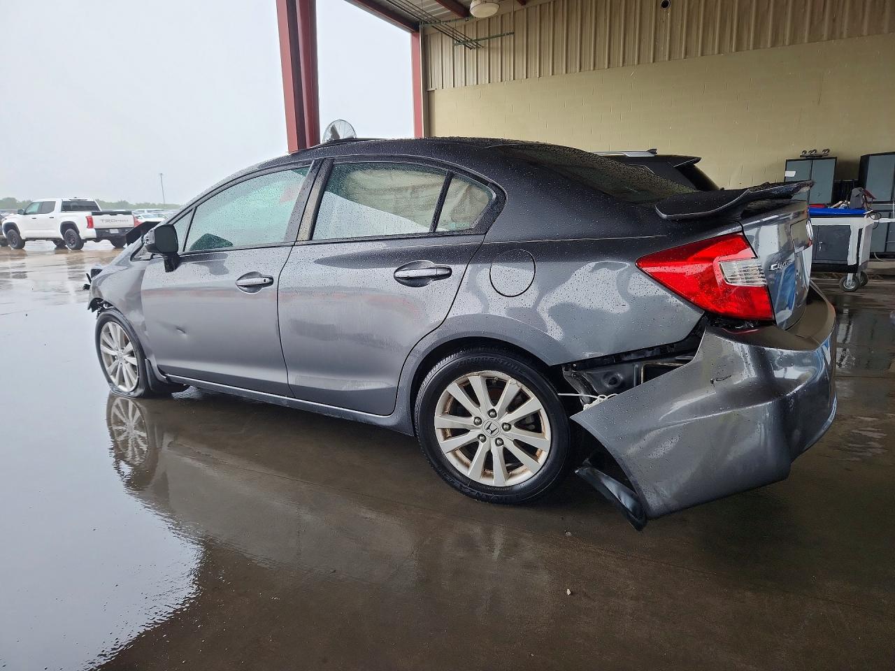 2012 Honda Civic Exl Серый vin: 2HGFB2F94CH549675