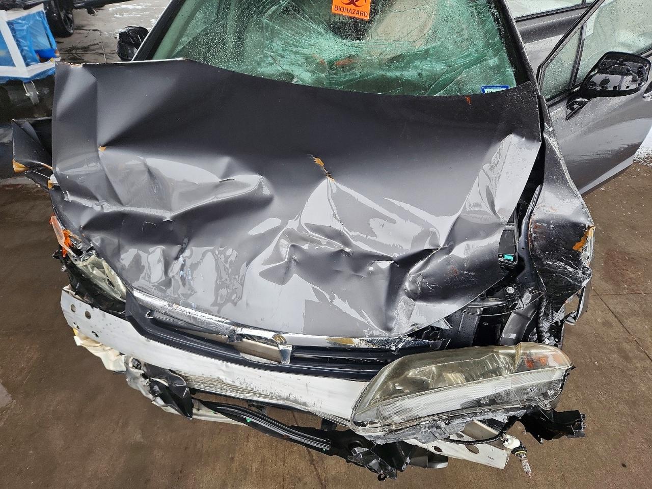 2012 Honda Civic Exl Серый vin: 2HGFB2F94CH549675
