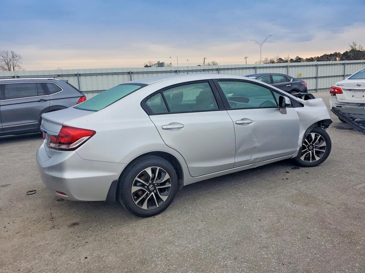 2013 Honda Civic Exl Silver vin: 2HGFB2F94DH546101