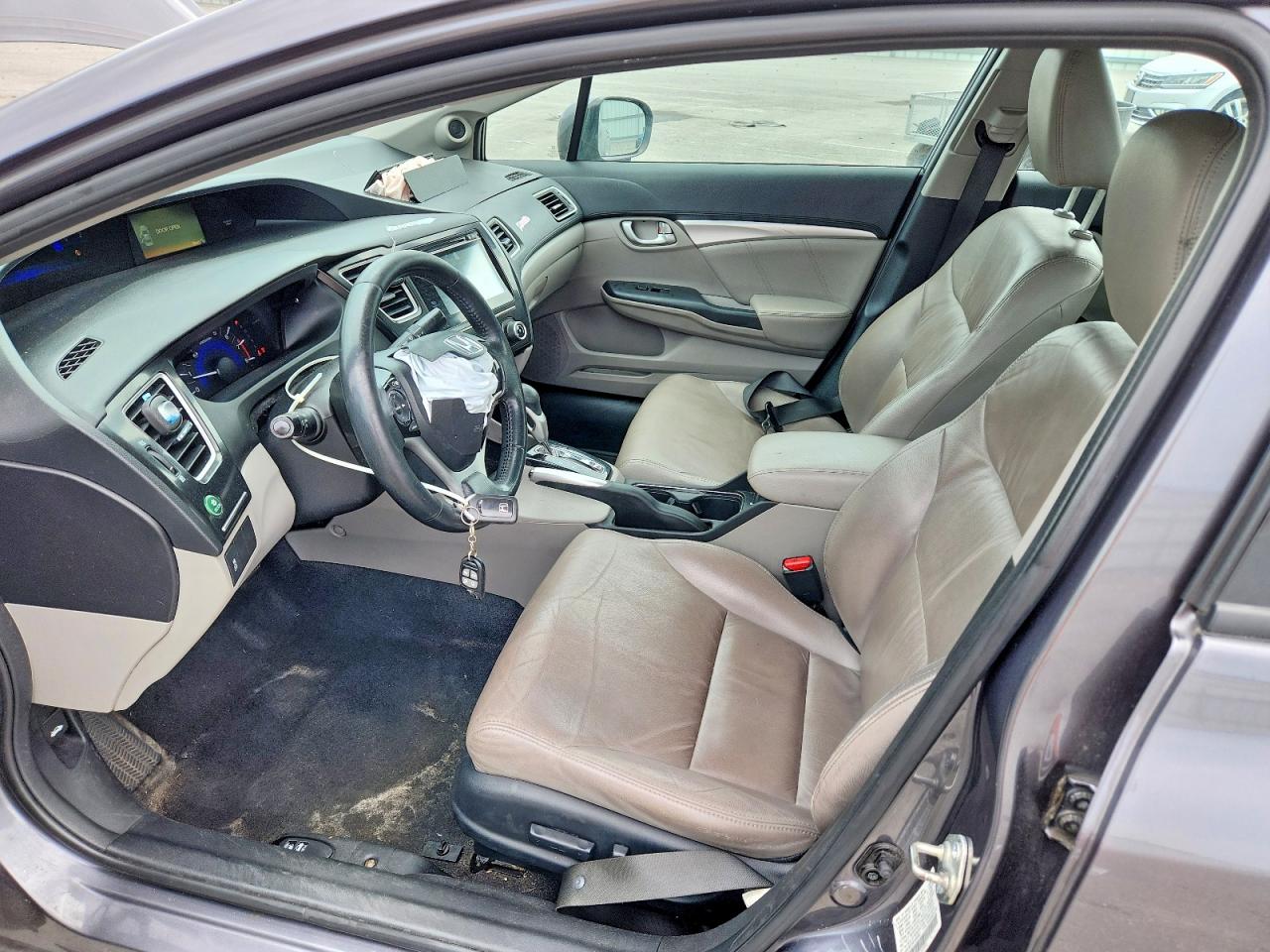 2015 Honda Civic Exl Gray vin: 2HGFB2F94FH504997