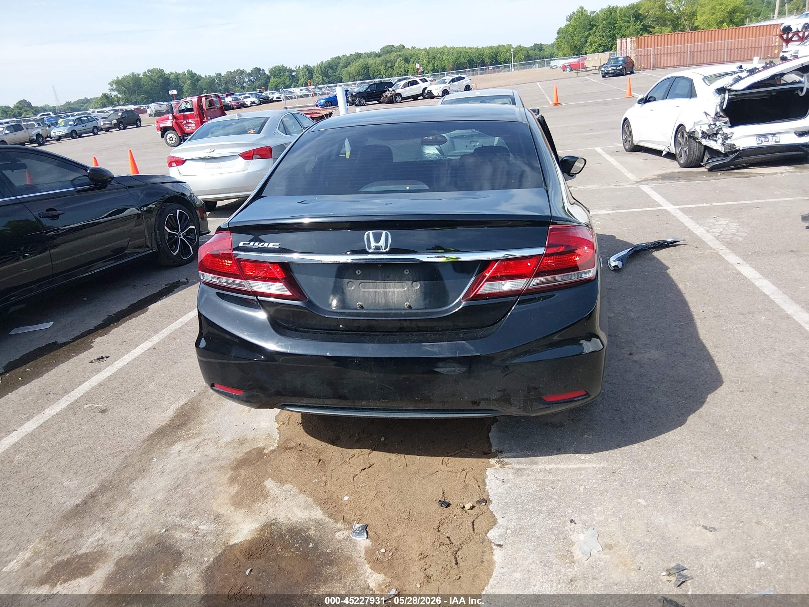 2015 Honda Civic Ex-l Black vin: 2HGFB2F94FH509245