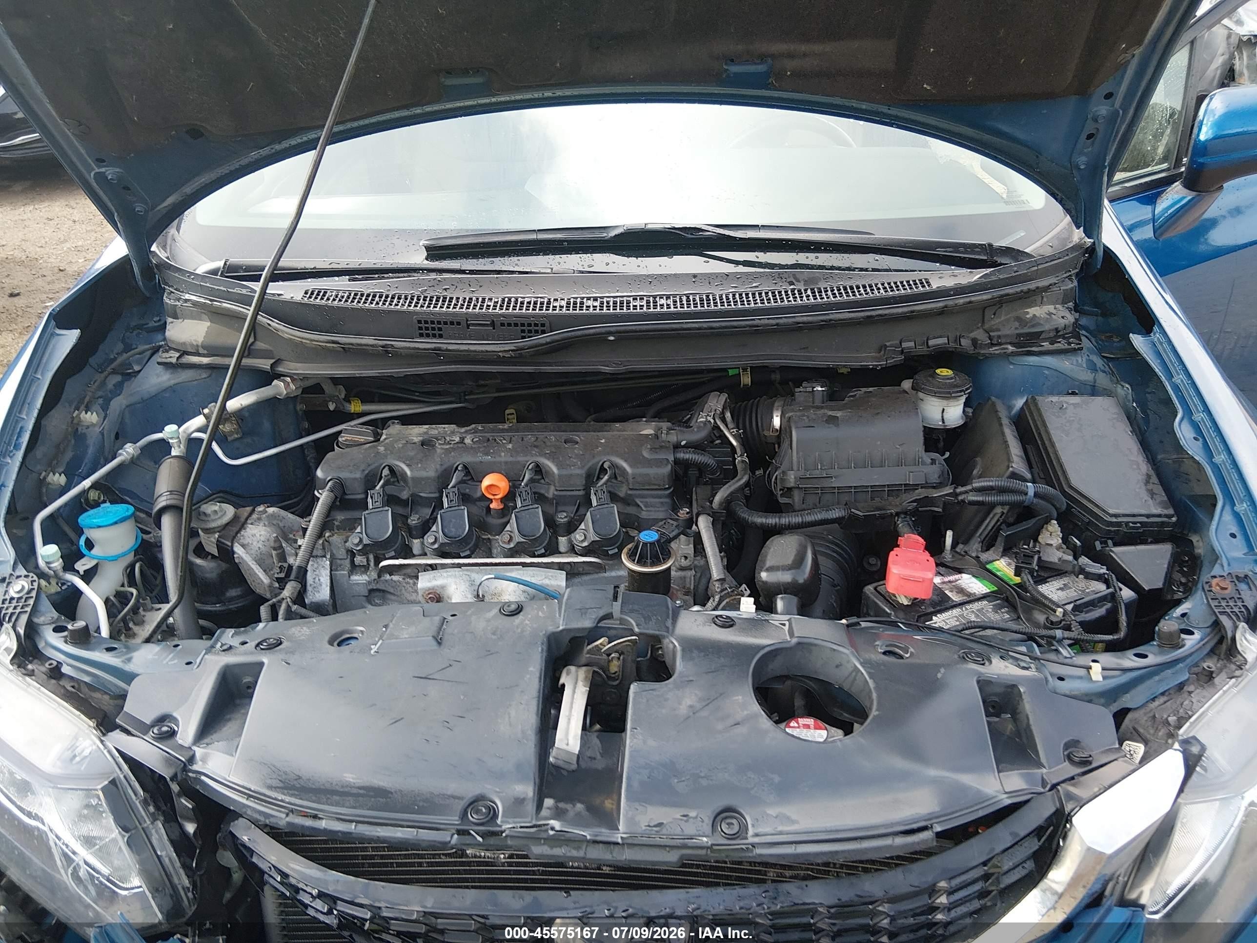 2015 Honda Civic Ex-l Blue vin: 2HGFB2F94FH550510