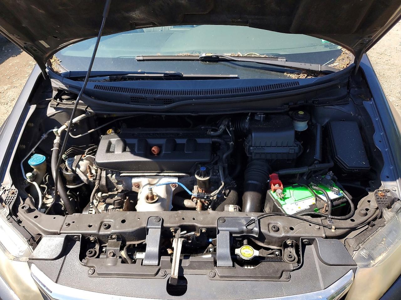 2012 Honda Civic Exl Gray vin: 2HGFB2F95CH531069