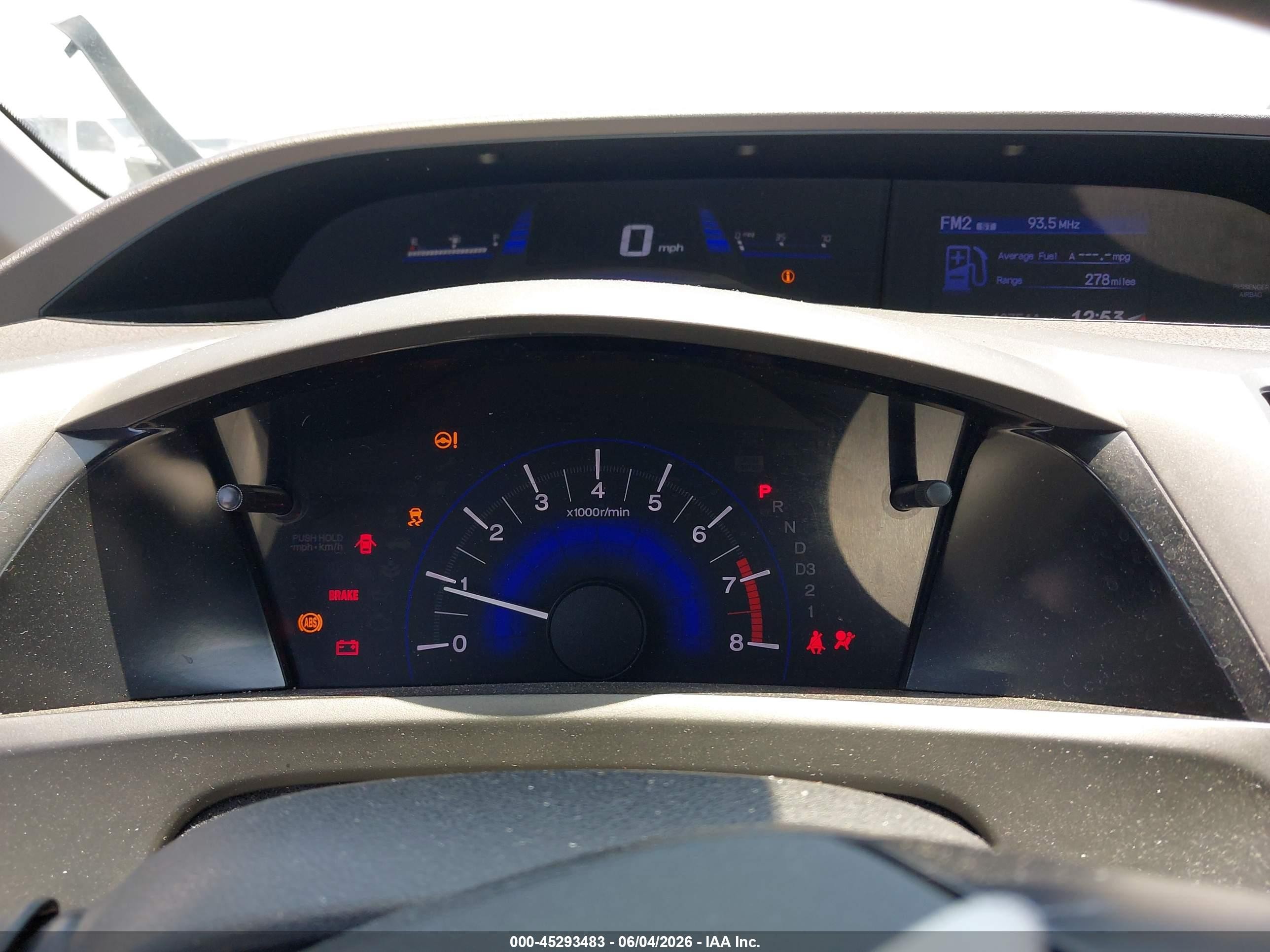 2012 Honda Civic Ex-l Black vin: 2HGFB2F95CH533209