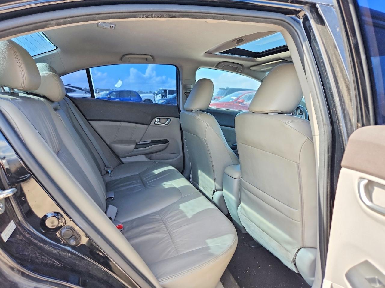 2012 Honda Civic Exl Черный vin: 2HGFB2F95CH540452