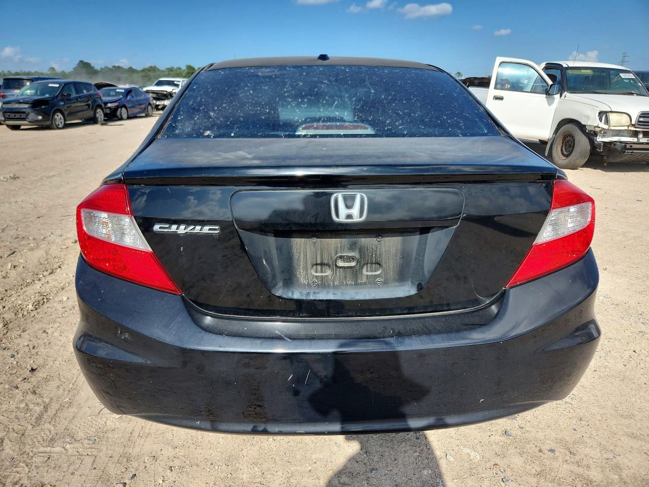 2012 Honda Civic Exl Черный vin: 2HGFB2F95CH540452