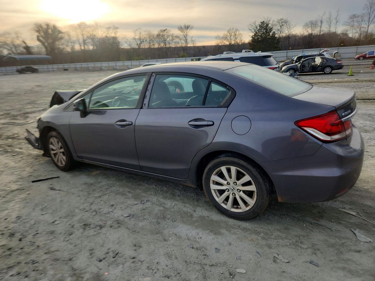 2015 Honda Civic Exl Gray vin: 2HGFB2F95FH532677