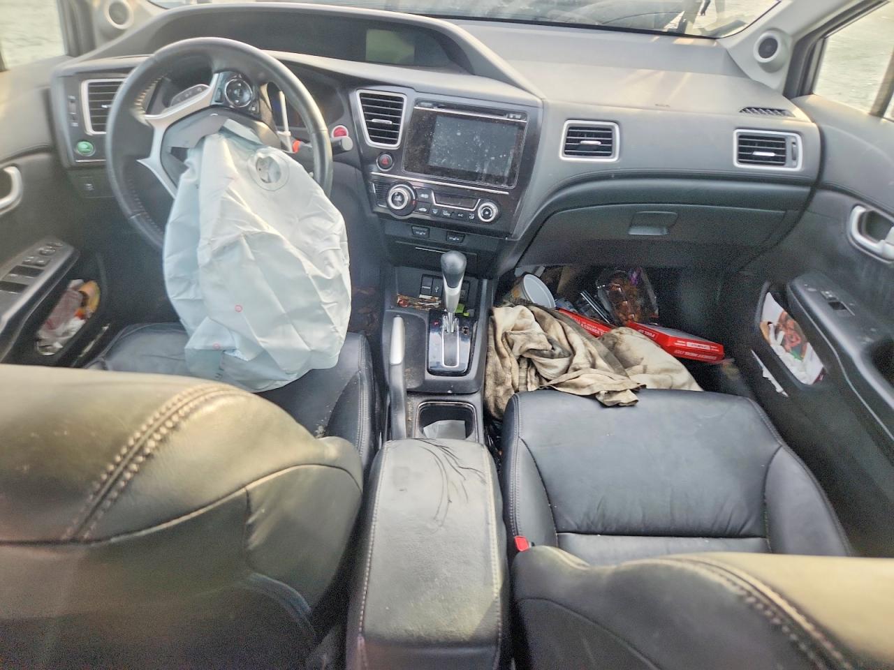 2015 Honda Civic Exl Gray vin: 2HGFB2F95FH532677