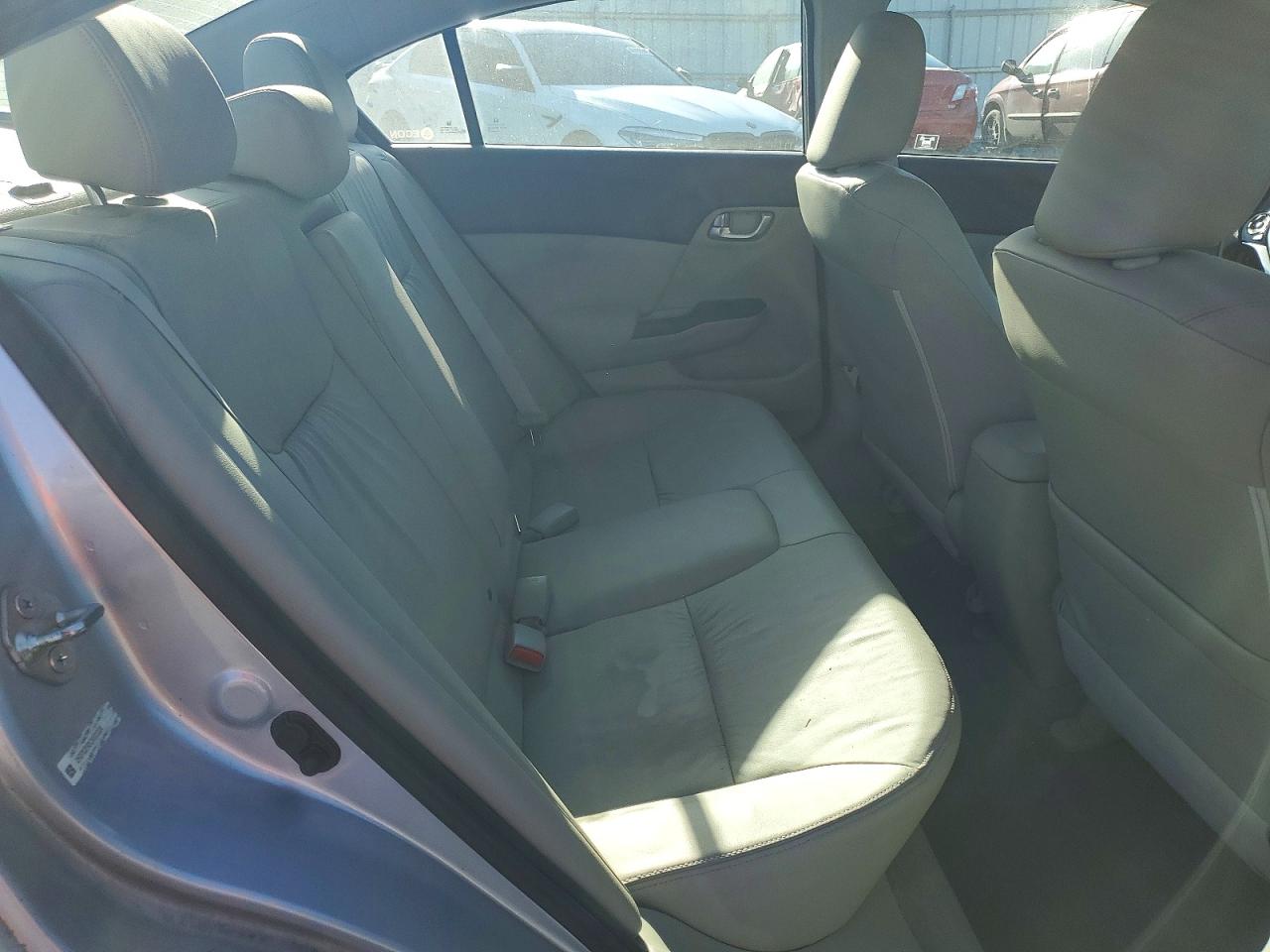 2012 Honda Civic Exl Silver vin: 2HGFB2F96CH552206