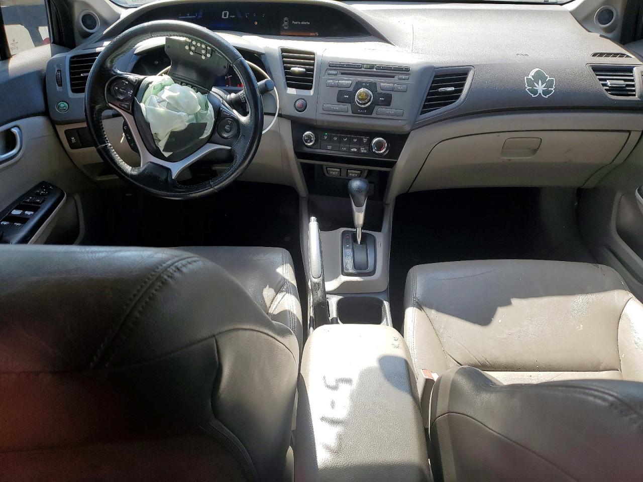 2012 Honda Civic Exl Charcoal vin: 2HGFB2F96CH596125