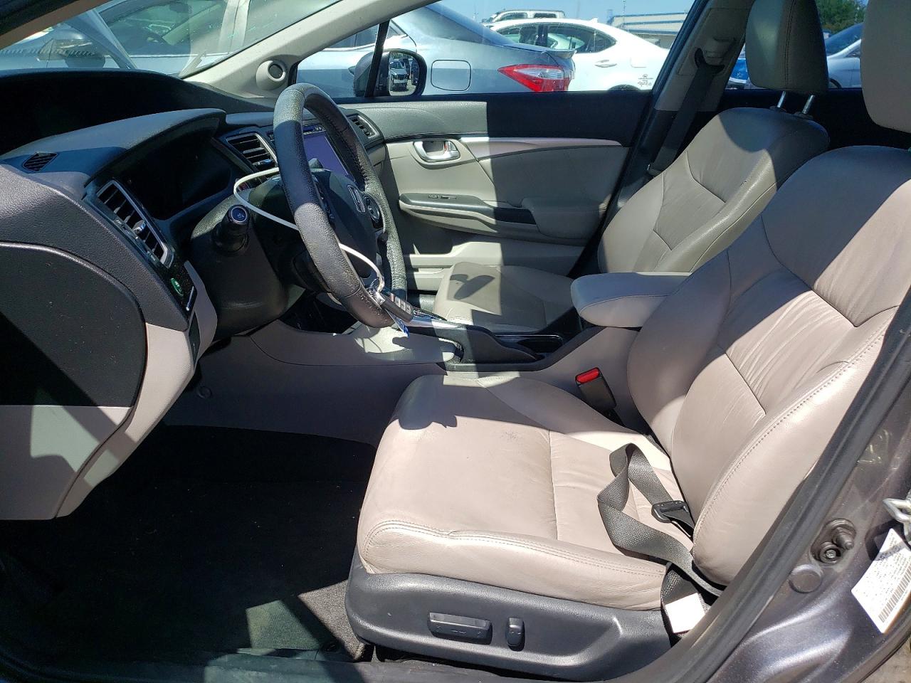 2015 Honda Civic Exl Gray vin: 2HGFB2F96FH518481