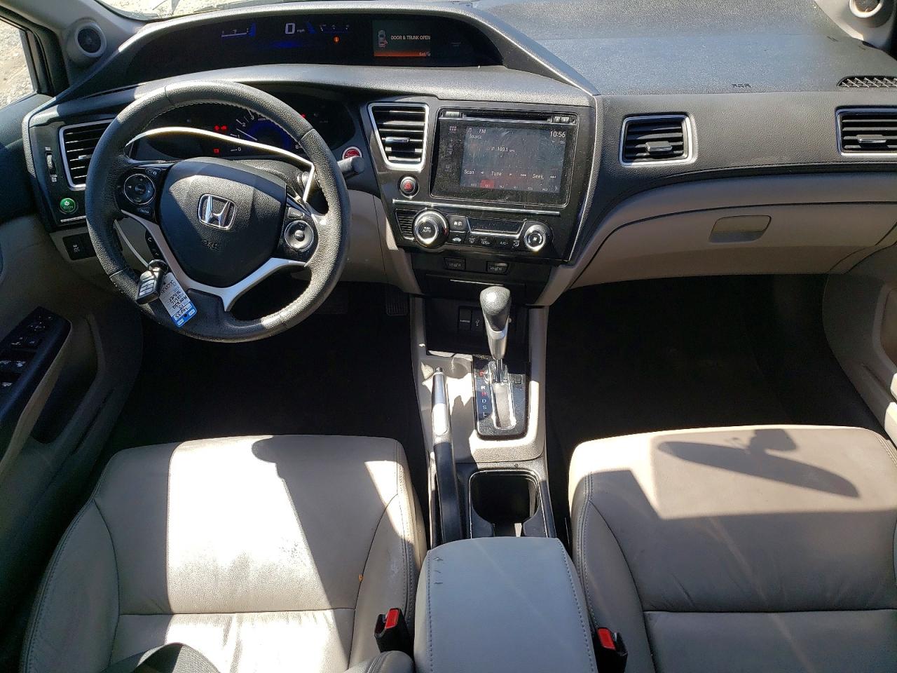 2015 Honda Civic Exl Gray vin: 2HGFB2F96FH518481