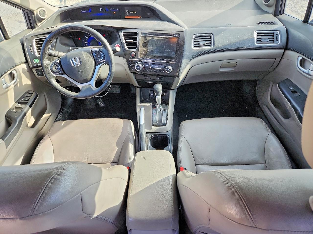 2015 Honda Civic Exl Gray vin: 2HGFB2F96FH528671