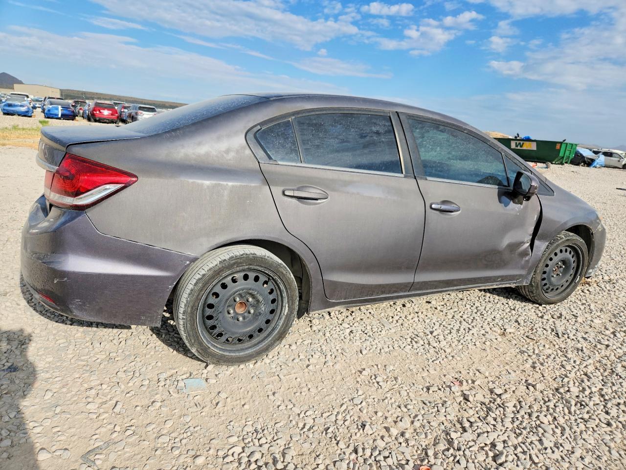 2015 Honda Civic Exl Gray vin: 2HGFB2F96FH528671