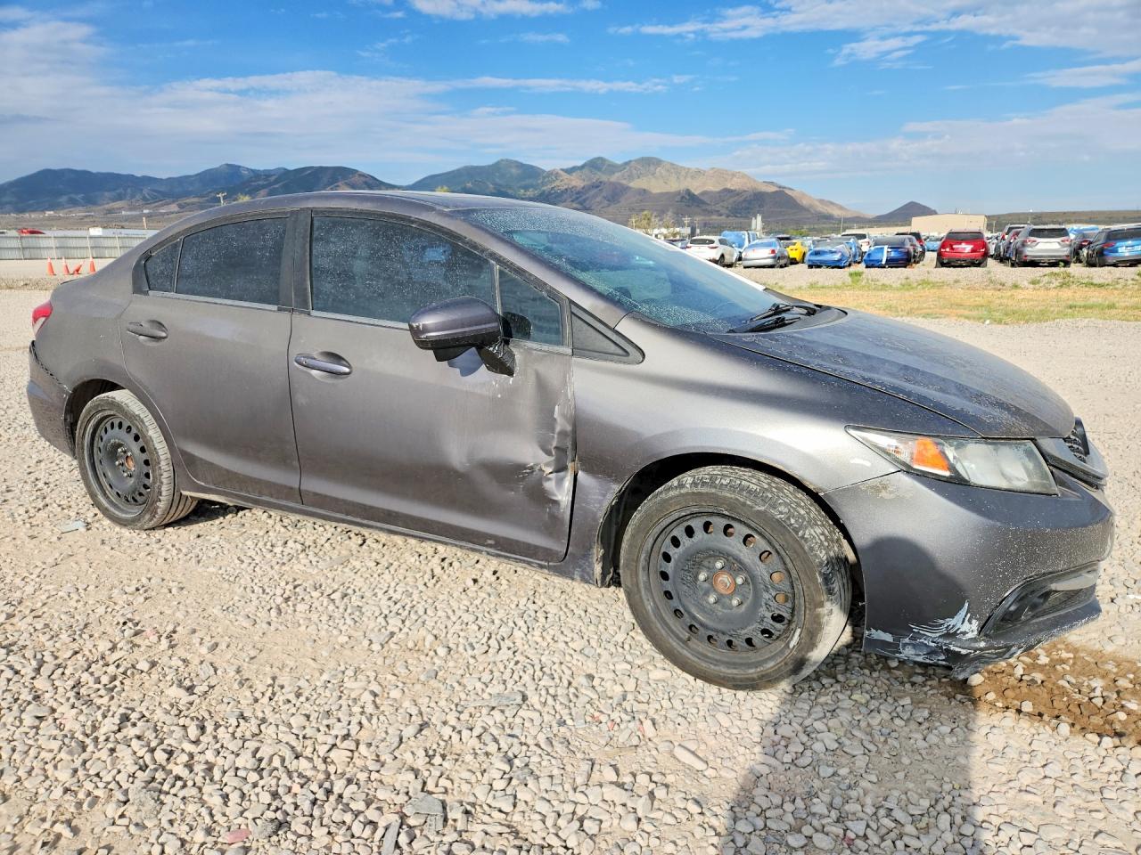 2015 Honda Civic Exl Gray vin: 2HGFB2F96FH528671