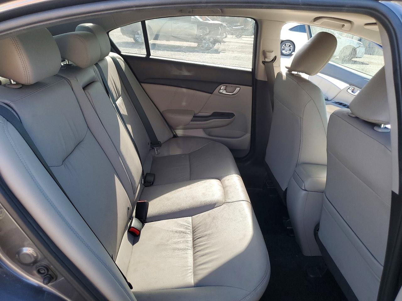 2015 Honda Civic Exl Gray vin: 2HGFB2F96FH549004