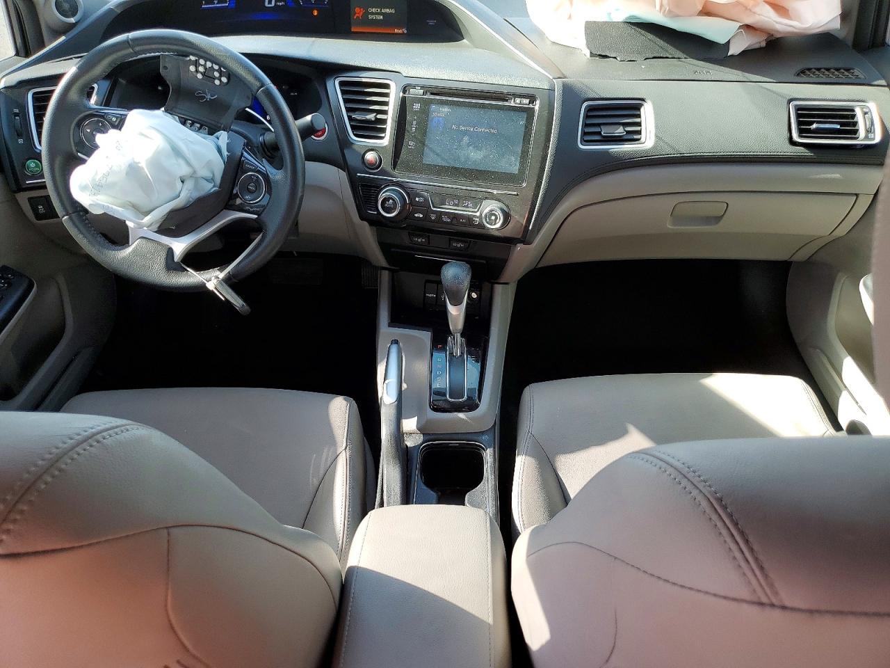 2015 Honda Civic Exl Gray vin: 2HGFB2F96FH549004