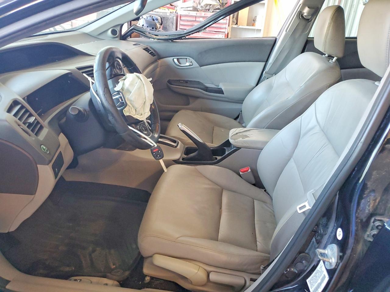 2012 Honda Civic Exl Черный vin: 2HGFB2F97CH505847