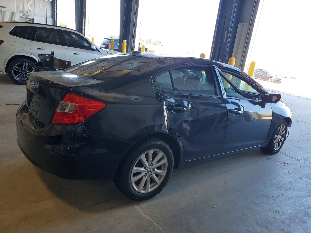 2012 Honda Civic Exl Черный vin: 2HGFB2F97CH505847