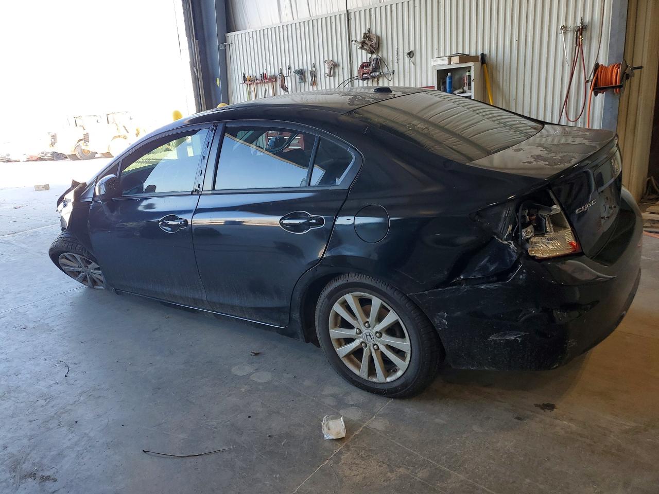 2012 Honda Civic Exl Черный vin: 2HGFB2F97CH505847