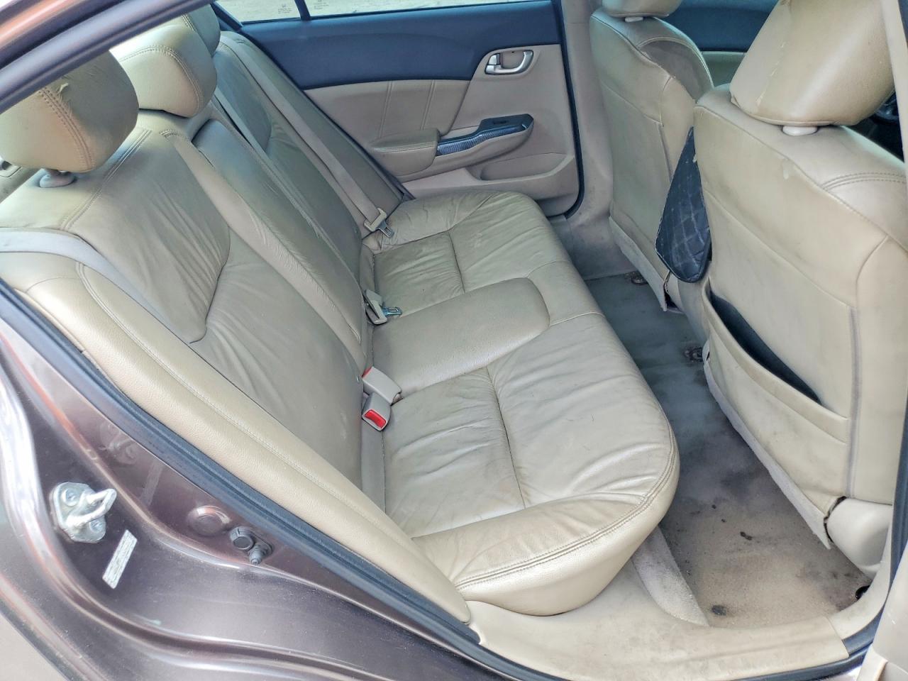 2012 Honda Civic Exl Gray vin: 2HGFB2F97CH525063