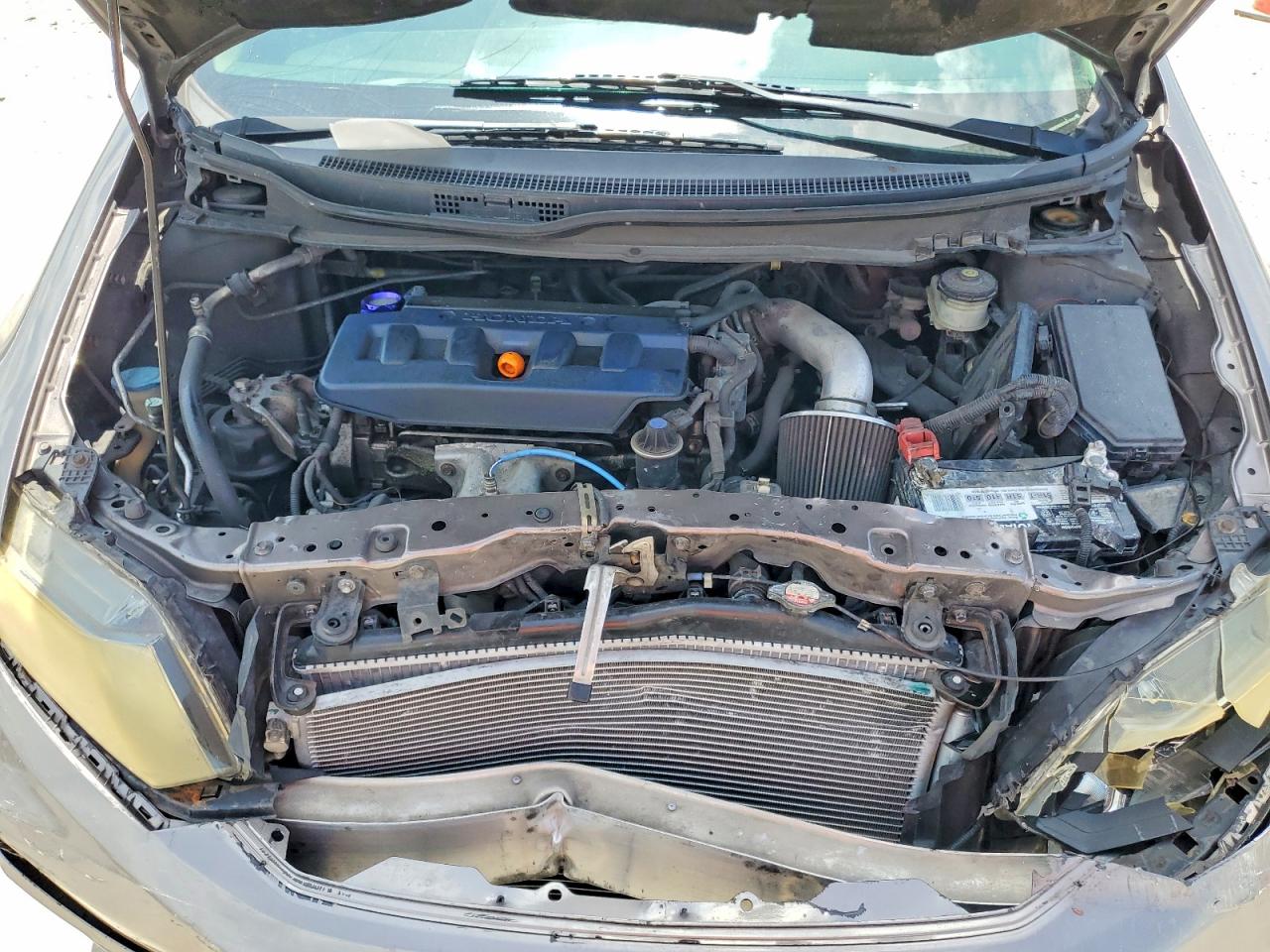 2012 Honda Civic Exl Gray vin: 2HGFB2F97CH525063